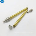 Ballpaint Pen Assembly Components Parts CNC Turned Machining Nickel Plating Brass Micro Machining Milling Aluminum Steel Alloys